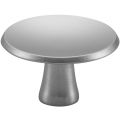 Hermeta 3752 meubelknop rond 35 mm met bout M4 naturel EAN sticker 3752-01E