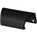 Hermeta 4087 ladegreep 70 mm opschroevend mat zwart EAN sticker 4087-18E
