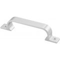 Hermeta 4233 hand- en meubelgreep 160 mm opschroevend naturel 4233-01