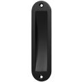 Hermeta 4562 schuifdeurkom 150x40 mm ovaal zwart 4562-70