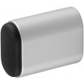 Hermeta 4702 deurbuffer ovaal 50 mm mat naturel 4702-11
