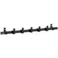 Hermeta GA7595 wand garderobe Gardelux Anna 5 haaks mat zwart GA7595-18
