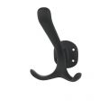 Hermeta X'Tenz X028 Nobel nummer #3 garderobe hoed- en jashaak dubbel antraciet X028-49