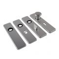 Ami 185/44 Klik kortschild aluminium zonder krukgat sleutelgat SLG 72 F1 210334