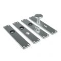 Ami 212/41 RH knoplangschild aluminium knop 160/50 vast langschild 212/41 RH rondhoek blind F1 313791