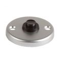 Ami 3 RH beldrukker aluminium rond rozet F1 296501