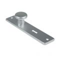 Ami 180/41 RH knopkortschild aluminium rondhoek knop 160/40 vast kortschild 180/41 RH blind F1 318810