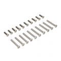 Ami patentbout compleet met huls RVS M6x53 mm schroef en huls RVS set 10 stuks 900124