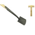 DeWit damesspade met zwanehals essen steel 750 mm afmeting 1040x140x45 mm 2056