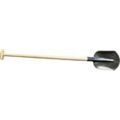DeWit schep Drents 000 1/2 gebogen met 120 cm essen T-steel 23026