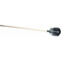 DeWit schep Hollands 00 3/4 gebogen met 130 cm knopsteel 23243