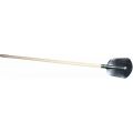 DeWit schep Hollands 0 3/4 gebogen met 130 cm knopsteel 23263