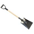 DeWit stalen ballastschop 25,5 cm breed met 80 cm steel en kunststof D-greep 23401
