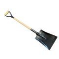 DeWit stalen ballastschop 28 cm breed met 80 cm steel en ijzeren D-greep 23414