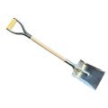 DeWit aluminium ballastschop 28 cm breed met 100 cm ijzeren D-greep steel 23446