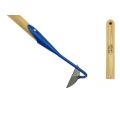 DeWit hak halve maan gesmeed 16 cm blauw met steel 140 cm 351615