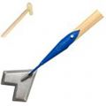 DeWit schoffelwieder blauw met 170 cm P steel 821017