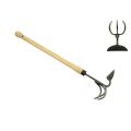 DeWit combi cultivator met hak knopsteel 48 cm 8771