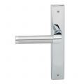 Mandelli1953 360L Tuc deurkruk gatdeel linkswijzend op langschild blind chrome-mat chroom TH50360CB-CA0200