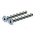 GPF Bouwbeslag GPFAG0309 bout set staal gegalvaniseerd DIN 7991 2x M5x110 mm voor veiligheids kerntrek rozet tot deurdikte 104 mm AG0309