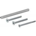 GPF Bouwbeslag AG0327 bevestigingsset voor veiligheids beslag deurdikte 74 mm kruk-kruk 2x M8x80/1x M6x80 en krukstift 8x8x140 mm 10.9 AG0327