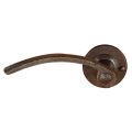 Utensil Legno FM366L M RSB deurkurk gatdeel op rozet 50x50 mm met veer gepatenteerd systeem linkswijzend roest TH703667M200