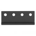 GPF Bouwbeslag ZwartWit GPF0584.61 koppelstuk rails voor schuifdeursysteem zwart GPF058461000