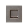 GPF Bouwbeslag Anastasius 0714.A3A schuifdeurkom vierkant 30x30 mm Mocca blend GPF0714A3000A