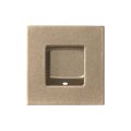 GPF Bouwbeslag Anastasius 0714.A4A schuifdeurkom vierkant 30x30 mm Champagne blend GPF0714A4000A