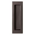 GPF Bouwbeslag Anastasius 0715.A1A schuifdeurkom rechthoekig 120x40 mm Dark blend GPF0715A1000A