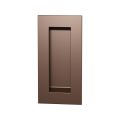 GPF Bouwbeslag Anastasius GPF0717.A2A schuifdeurkom rechthoekig 102x51 mm Bronze blend GPF0717A2000A