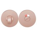 GPF Bouwbeslag Entree GPF0903VRT2 toiletgarnituur 53x6 mm stift 8 mm met rood-wit indicator Blush GPF0903VR109T2
