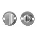 GPF Bouwbeslag RVS GPF0910.07 platte toiletgarnituur 38x2 mm stift 8 mm grote knop RVS geborsteld GPF091007110