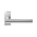 GPF Bouwbeslag RVS GPF1015.09-01R Toi deurkruk gatdeel op rechthoekig rozet RVS 70x32x10 mm rechtswijzend RVS geborsteld GPF1015090300-01