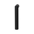 GPF Bouwbeslag ZwartWit GPF1015KL/R Toi raamkruk L-haaks model 19 mm deurkruk gatdeel korte nek links-rechtswijzend zwart GPF101561K200