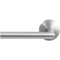 GPF Bouwbeslag RVS GPF1016.09-00L/R Toi deurkruk gatdeel op rond rozet RVS 50x8 mm links-rechtswijzend RVS geborsteld GPF1016090200-00