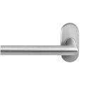 GPF Bouwbeslag RVS GPF1016.04L Toi deurkruk gatdeel op ovaal rozet RVS 70x32x10 mm linkswijzend RVS geborsteld GPF1016090200-04
