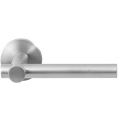 GPF Bouwbeslag RVS GPF1025.09-00 Roto deurkruk op rond rozet RVS 50x8 mm RVS geborsteld GPF1025090100-00