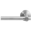GPF Bouwbeslag RVS GPF1025.09-00L/R Roto deurkruk gatdeel op rond rozet RVS 50x8 mm links-rechtswijzend RVS geborsteld GPF1025090200-00