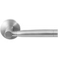 GPF Bouwbeslag RVS GPF1030.09-00 Puna deurkruk op rond rozet RVS 50x8 mm RVS geborsteld GPF1030090100-00