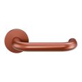 GPF Bouwbeslag Entree GPF105VRT1R U-model 19 mm deurkruk gatdeel op rozet 53x6 mm Terra GPF105VR0300T1