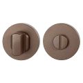 GPF Bouwbeslag Anastasius 1100.A2.0910 toiletgarnituur 50x8 mm stift 8 mm grote knop Bronze blend GPF1100A20910