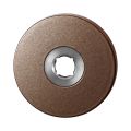 GPF Bouwbeslag Anastasius 1100.A2 rond click rozet 50x8 mm Bronze blend GPF1100A20100