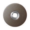 GPF Bouwbeslag Anastasius 1100.A3 rond click rozet 50x8 mm Mocca blend GPF1100A30100