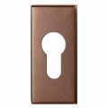 GPF Bouwbeslag Anastasius GPF1101.A2 cilinderrozet rechthoekig 70x32x10 mm Bronze blend GPF1101A20902