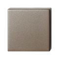 GPF Bouwbeslag Anastasius 1102.A3.0900 blinde vierkante rozet 50x50x8 mm Mocca blend GPF1102A30900