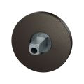 GPF Bouwbeslag Anastasius 1105.A1.0400 rozet rond 50x6 mm met vastgelaste knopvastzetter Dark blend GPF1105A10400