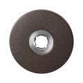 GPF Bouwbeslag Anastasius 1105.A1 L rond click rozet 50x6 mm linkswijzend Dark blend GPF1105A10200