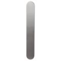 GPF Bouwbeslag RVS GPF1200.70 BB56 langschild XL afgerond 282x40x8,5 mm zonder krukgat BB56 RVS geborsteld GPF120070101