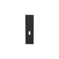GPF Bouwbeslag ZwartWit GPF1215.61L/R BB56 kortschild gatdeel rechthoekig 169x46x8,5 mm zonder krukgat BB56 links-rechtsdraaiend zwart GPF1215610201